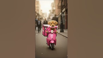 Poor Dog working hard for food |@ai  @aishort  @aivedio Mindai CreationAIDreamFactory ai animated