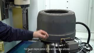 Brake Drum Automatic Balancing Machine in Turkey  A1LX20-150  5 3 Step 3 calibration