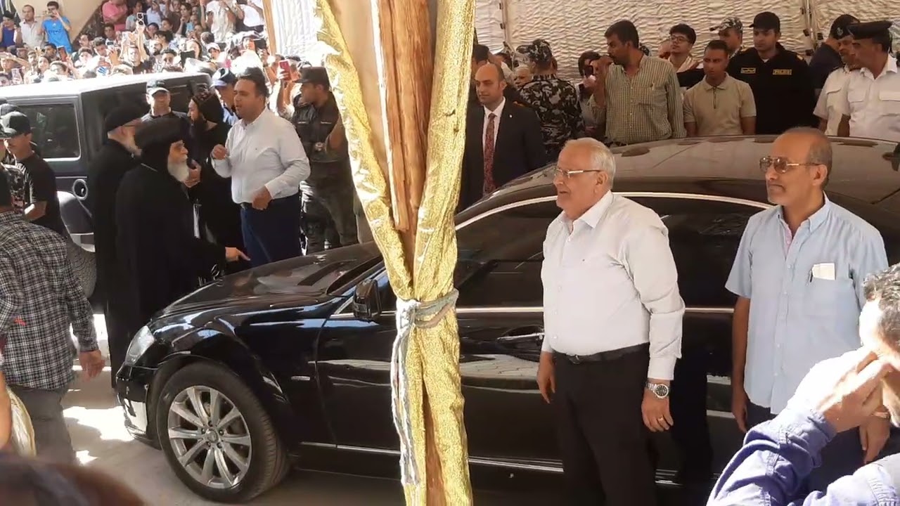 البابا تواضروس فى اسيوط#كنيسة مارجرجس بشركة قلته باسيوط#