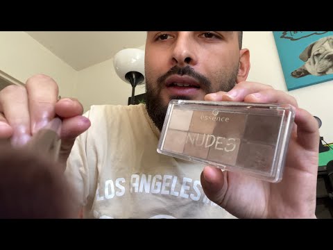 asmr fast makeup