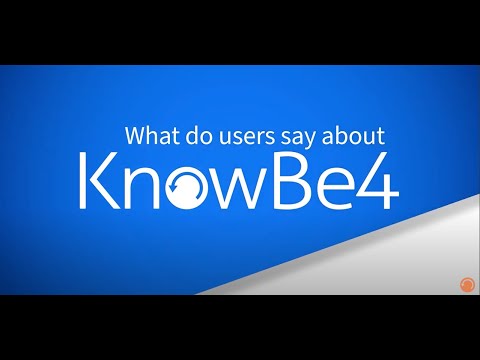 ቪዲዮ: KnowBe4 ስልጠና ምንድን ነው?