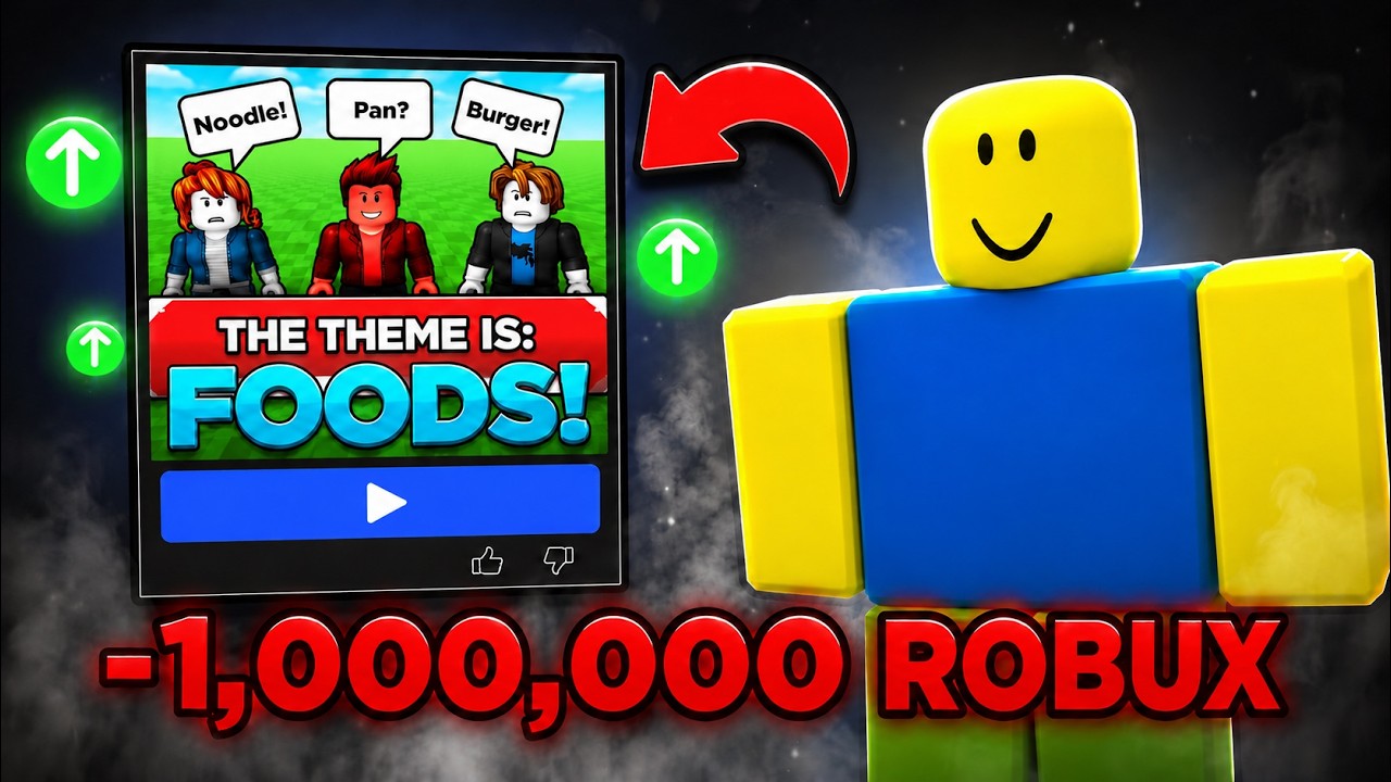 I SPENT 1,000,000 ROBUX ON A GAME....