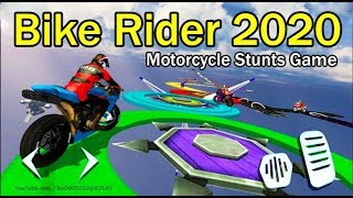 Bike Rider 2020: Motorcycle Stunts game - Android Gameplay HD screenshot 5