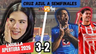 CHIVAS eliminadas! CRUZ AZUL 3-2 • Reacciones desde el estadio • Bris 