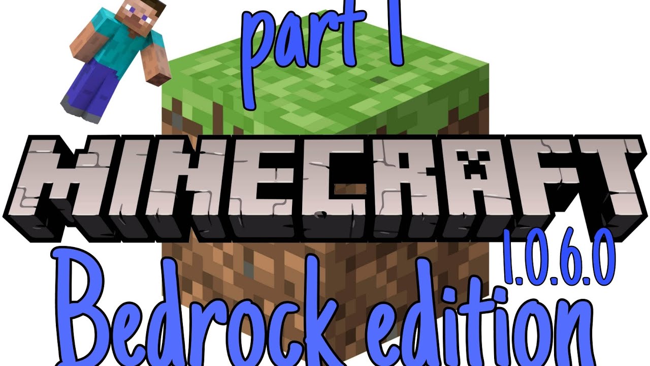Minecraft bedrock edition Verze alpha 1.0.6.0 - YouTube