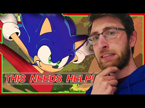 This NEW Sonic ANIME looks COOL but needs more SUPPORT! - Animator reacts to AfterImage Studio