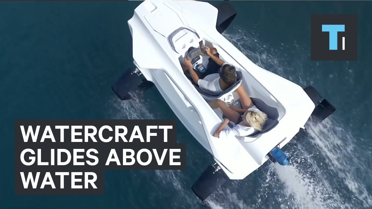 Personalized Watercraft Glides Above The Water YouTube