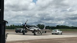 Great Tennessee Air Show June 8th 2019 Scott Yoak P-51 Mustang #shorts