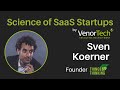 Science of SaaS Startups - with Sven Koerner