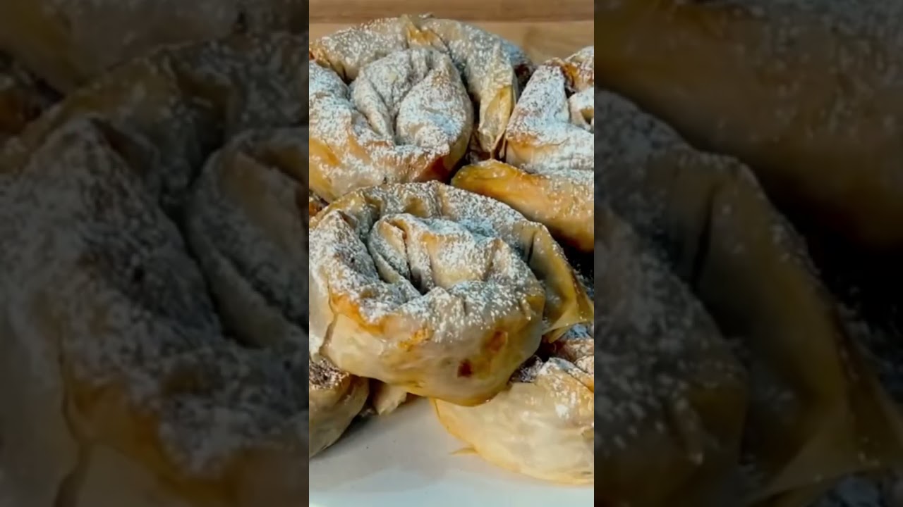 Delicious Apple-filled Phyllo Dough
