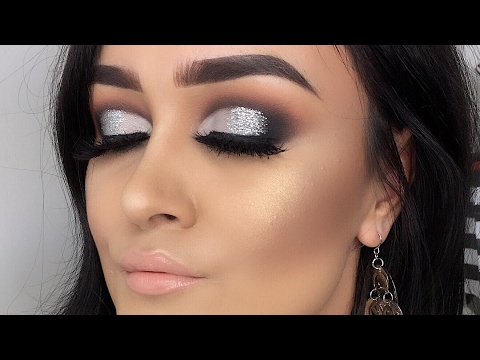 Maquillaje Negro y Plateado para Fiesta | Monika Sanchez