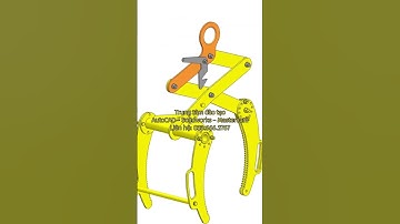 Cơ cấu cơ khí - thiết kế 2d 3d #hoccokhi #solidworks