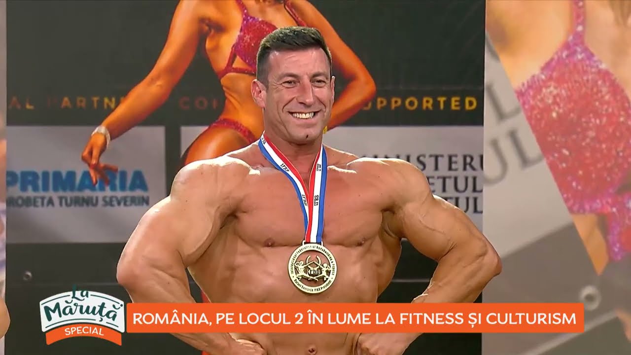 Show senzațional cu campionii României la fitness și culturism