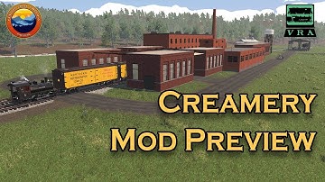 Railroader : Creamery mod preview