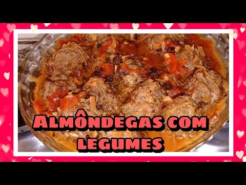 Vídeo: Guisado De Legumes Com Almôndegas