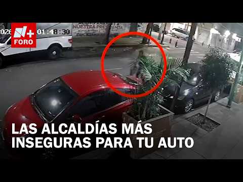 Auto parts theft hits CDMX: More than 6,000 reports filed in 2026
