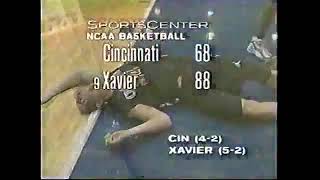 1997-98 Crosstown Shootout: #9 Xavier vs Cincinnati (SportsCenter highlight)