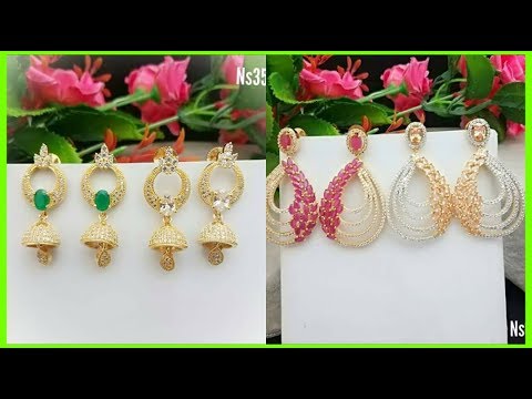 colourful-stone-work-earrings-designs-for-bridal-exclusive