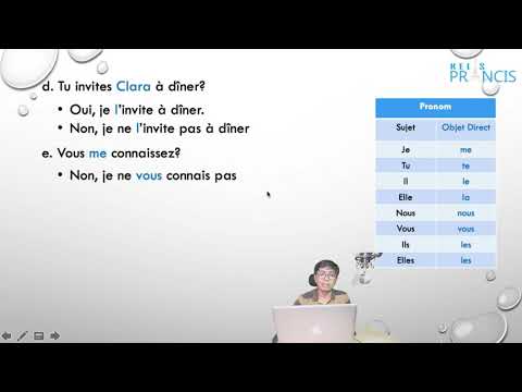 Video: Apa yang dimaksud dengan objek langsung dan tidak langsung dalam bahasa Prancis?