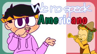 We No Speak Americano Meme Flash Warning