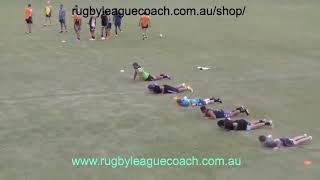 Rugby League 3 v 2 Conditioning COACH
