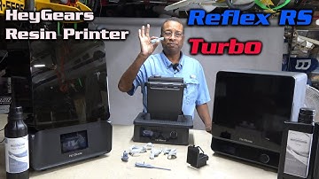 Fast and Precise - HeyGears Refex RS Turbo Resin Printer Review | Hobbyview