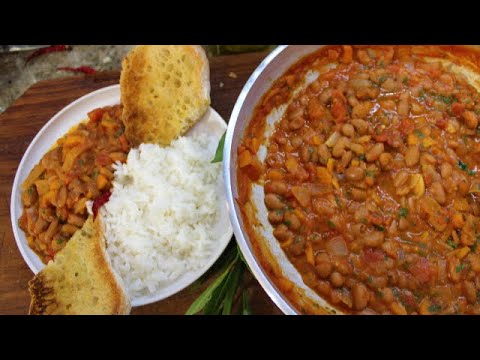 Dinner-saving rice and beans