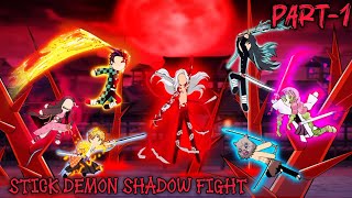 Stick Demon Shadow Fight | Demon Slayer Mobile Game | Gameplay Walkthrough screenshot 5