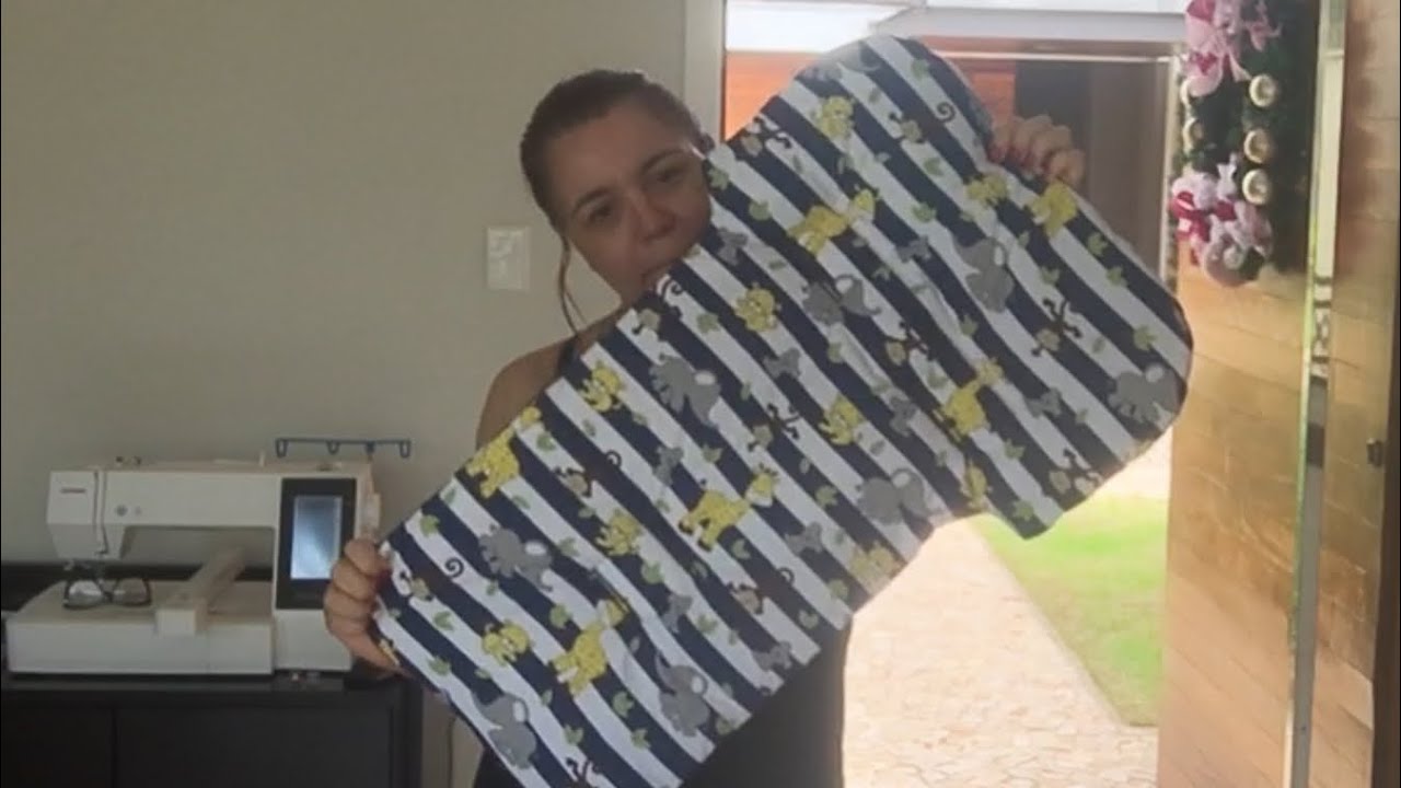 Como Fazer colchonete protetor Para Carrinho De Bebê