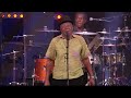 Big brother Manu Dibango et Sallè John au Festival Jazz de Marciac