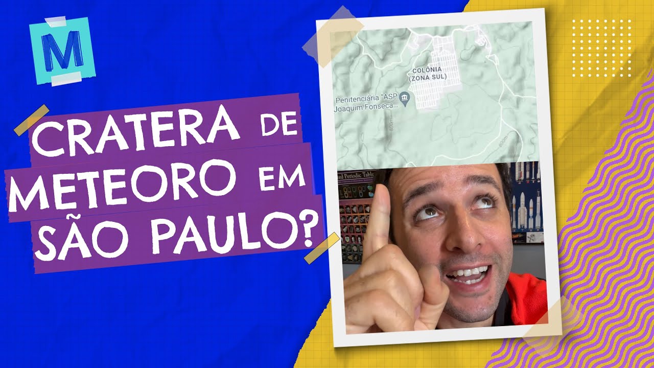 CRATERA de METEORO em S&Atilde;O PAULO? #Shorts