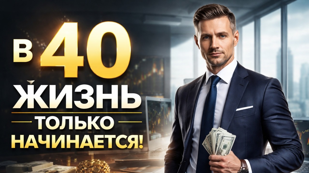 Если тебе сорок, не все потеряно, жизнь может только начинаться