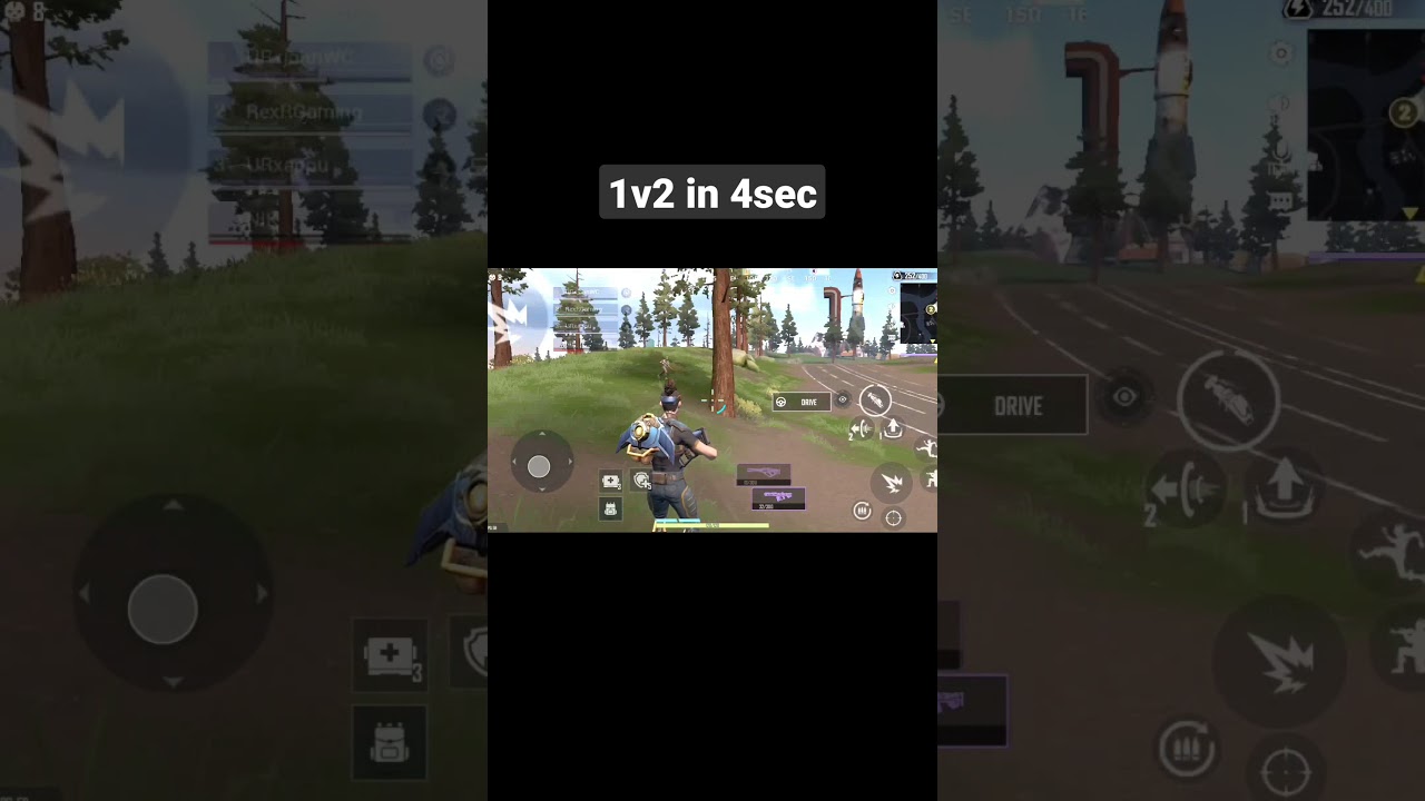 Quick 1v2 in 4 sec - Farlight 84 Gameplay