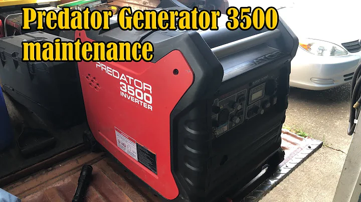 Harbor Freight Predator 3500 Watt Generator Maintenance After 122 Hours