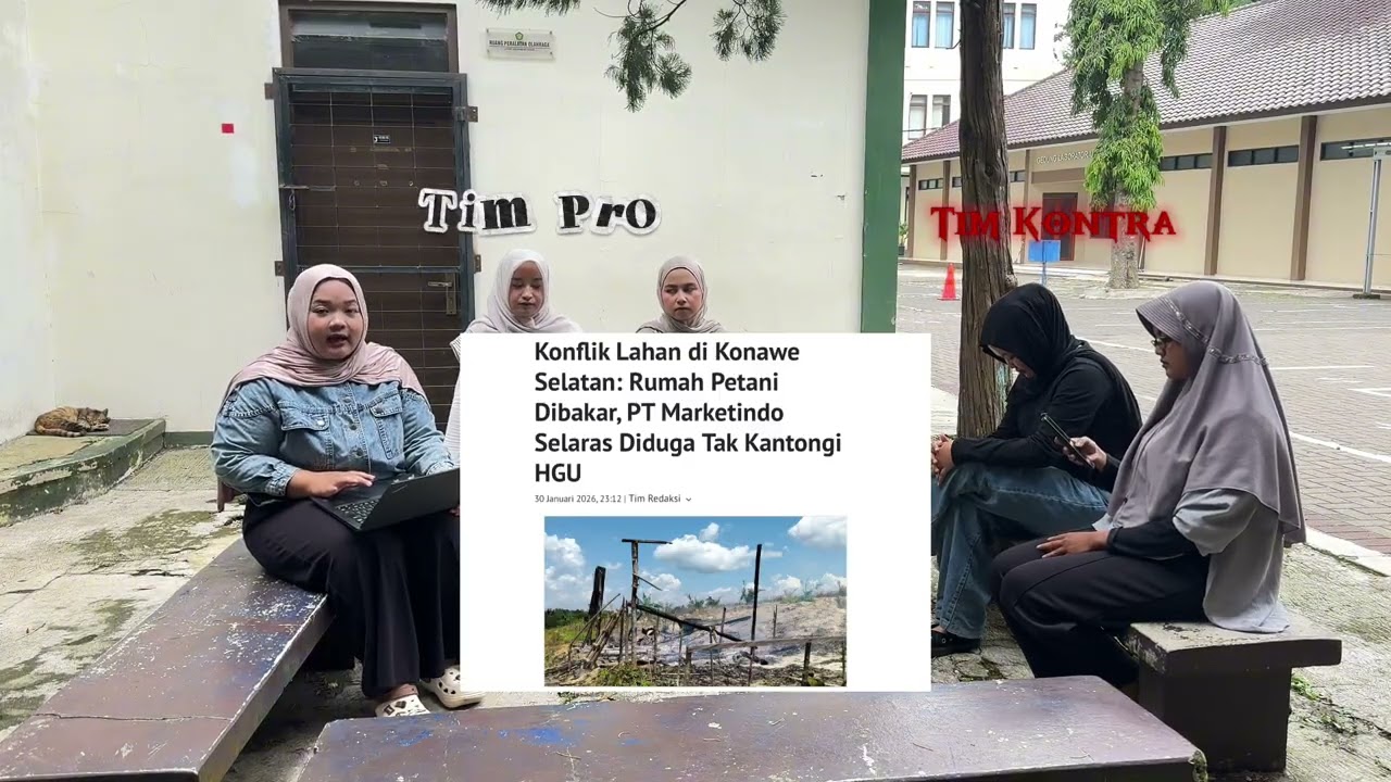 Konflik agraria di Sulawesi masih jadi isu serius. Tanah ini adalah hak & kehidupan,bukan hanya aset