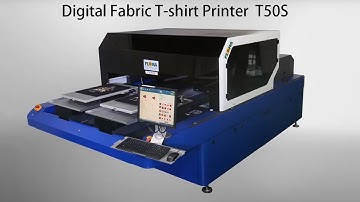 Flora Oval Digital Fabric T-shirt Printing Machine T50S