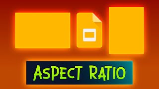 How to Change Google Slides Aspect Ratio Video Tutorial