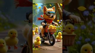 Gorgeous Cute Baby Ducks Running With Dog Cat Video Cartoon Cute Duck Dance Rat