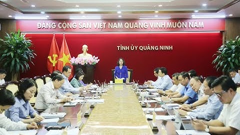 Thường trực Tỉnh ủy giao ban với Bí thư cấp ủy các địa phương