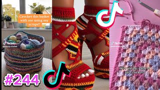 Crochet TikTok Compilation 🧶💖 #244