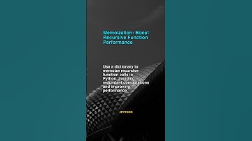 Memoization Boost Recursive Fu