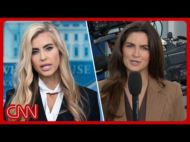 ‘Quite unusual’: Kaitlan Collins reacts to Katie Zacharia’s first WH briefing