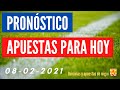 Pronóstico apuestas deportivas para hoy 08-02-2021. - YouTube