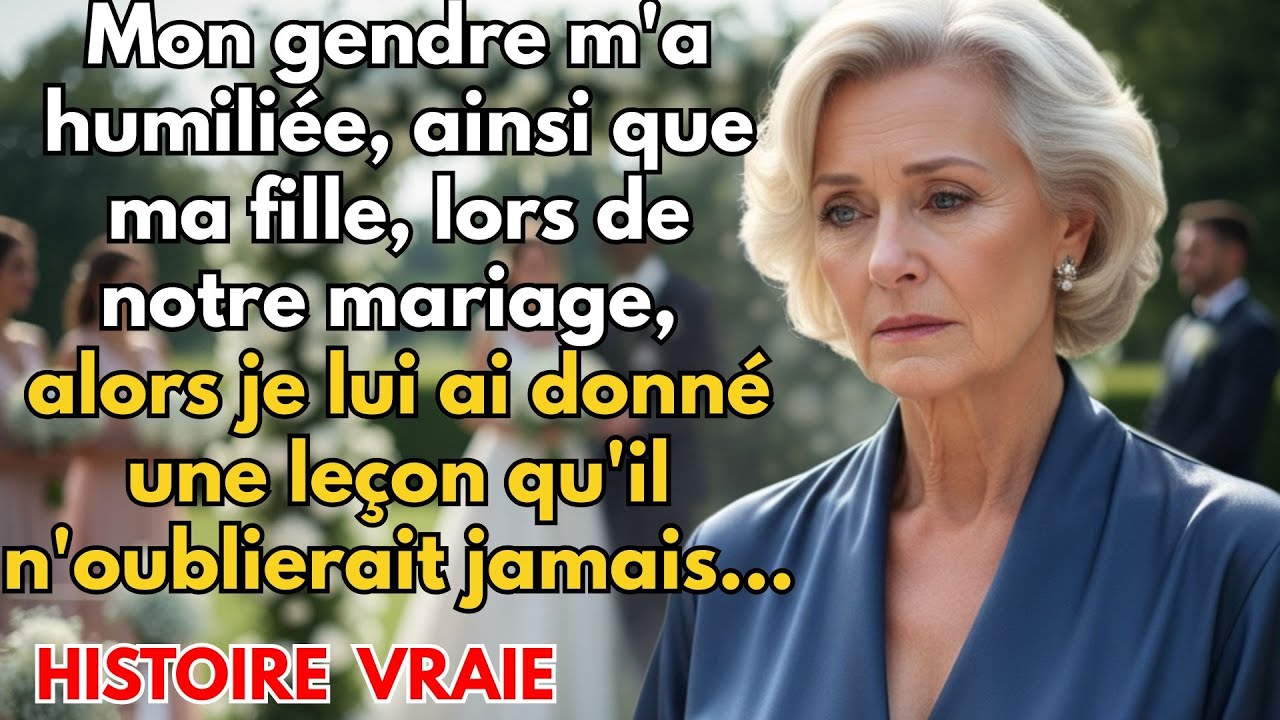 Histoire Vraie de Grand-mère à Troyes 👵💔 Mon gendre m'a humiliée, ainsi que ma fille, lors de notre