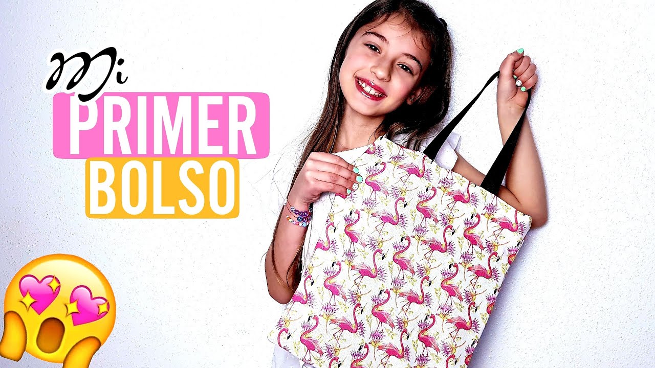 👉🏻 💜 Cómo hacer un BOLSO de para NIÑA [paso a 🤩 || BOLSOS DE TELA - YouTube