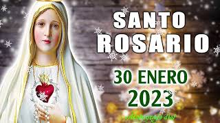 SANTO ROSARIO DE HOY LUNES 30 DE ENERO 2023 🌷 MISTERIOS GOZOSOS 🌺 ALABANZADE DIOS