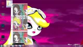 2NE1 Hate You(KPOP) WINDOWS 7 THEME with screensaver screenshot 5
