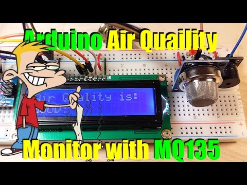 Arduino Air Quality Monitor with MQ135