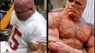 Meet Jari “Bull” Mentula, a Bodybuilder Who Looks a Lot Like the Marvel Superhero The Thing