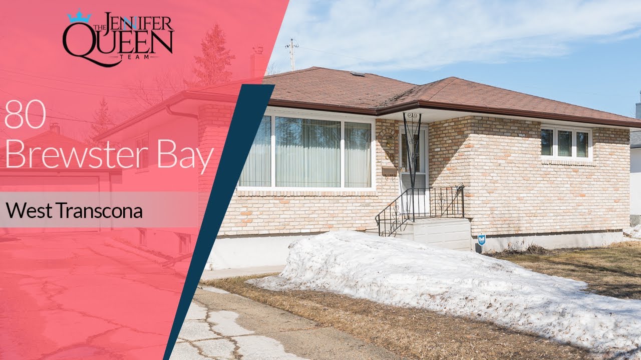 80 Brewster Bay, Winnipeg, MB 329,900 Jennifer Queen Winnipeg